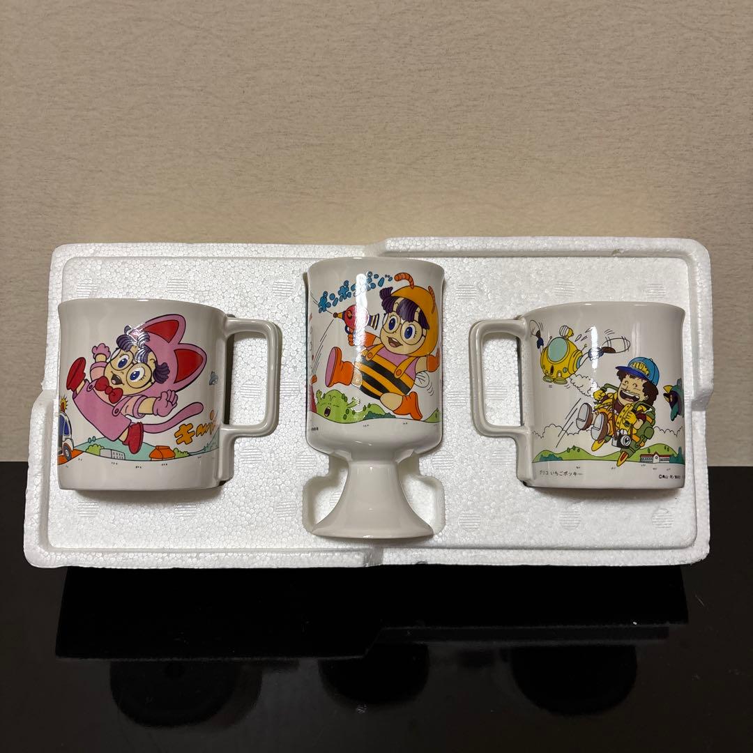 グリコ　いちこポッキー　アラレちゃん　カップセット