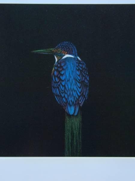 加山又造、寂、希少画集画、新品額装、状態良好