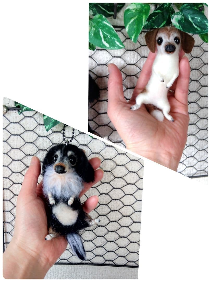 羊毛フェルト　ダックス　専用出品