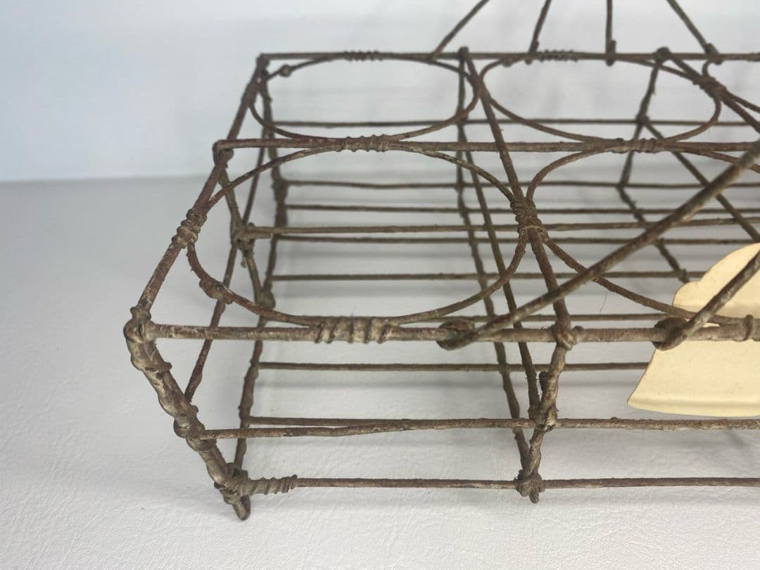 「フランス 蚤の市アンティーク」ワイヤーオブジェ