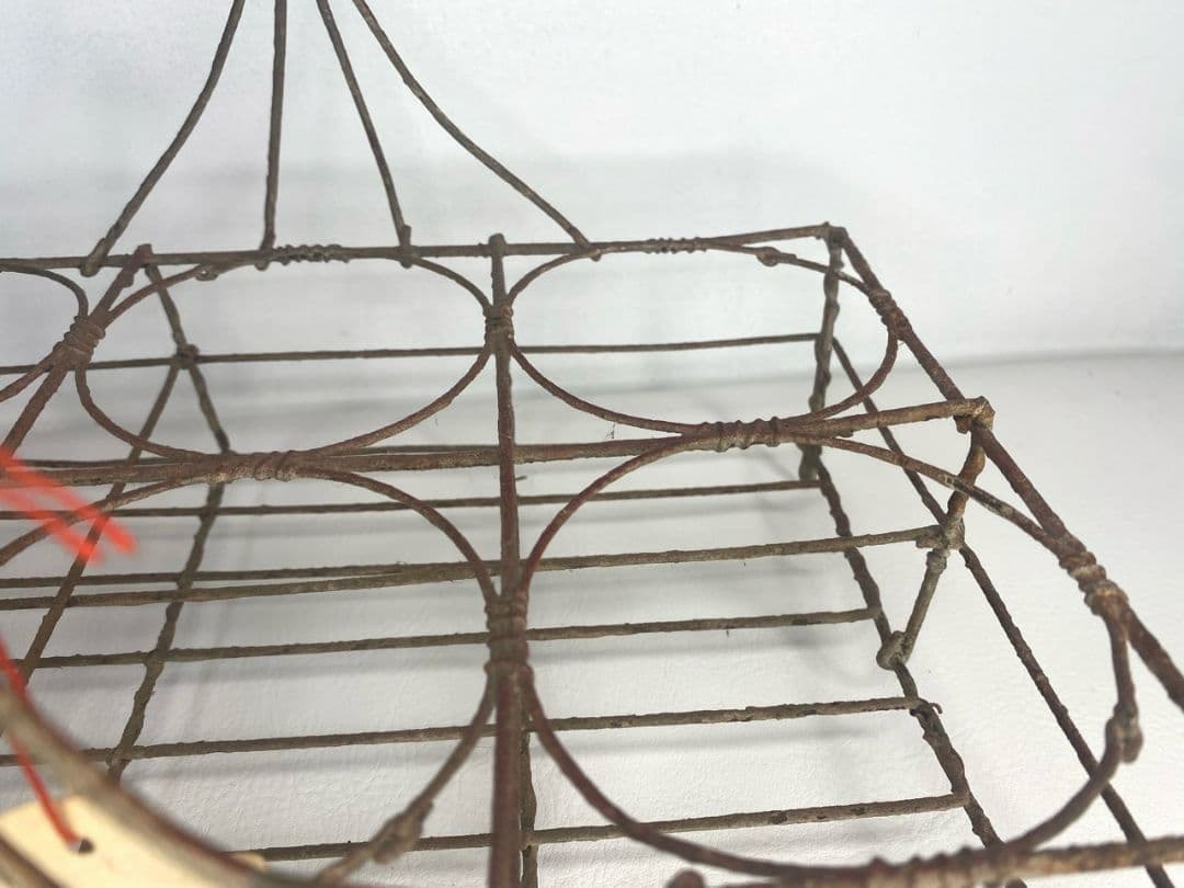 「フランス 蚤の市アンティーク」ワイヤーオブジェ