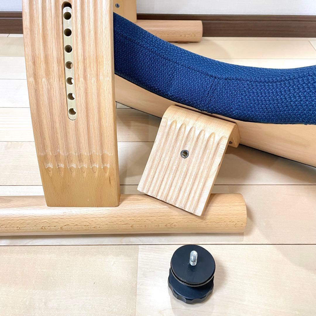 バランスラボ バランスチェア バランスイージー ネイビー中古美品