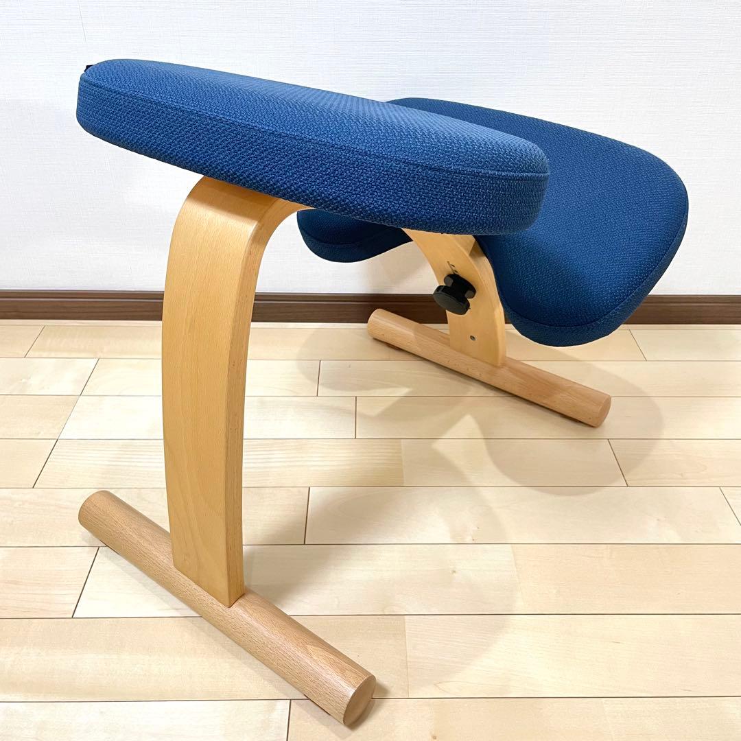 バランスラボ バランスチェア バランスイージー ネイビー中古美品