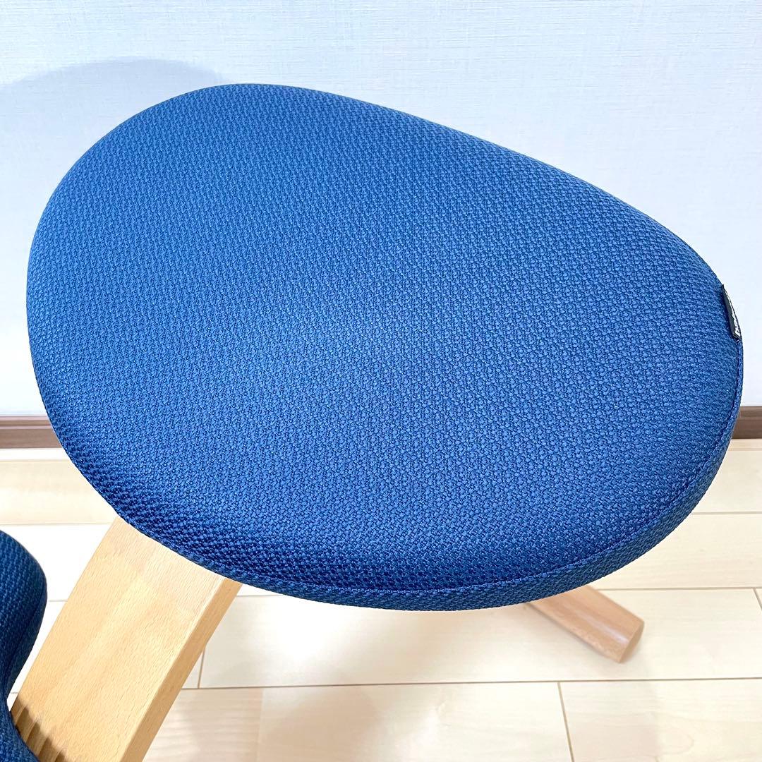 バランスラボ バランスチェア バランスイージー ネイビー中古美品