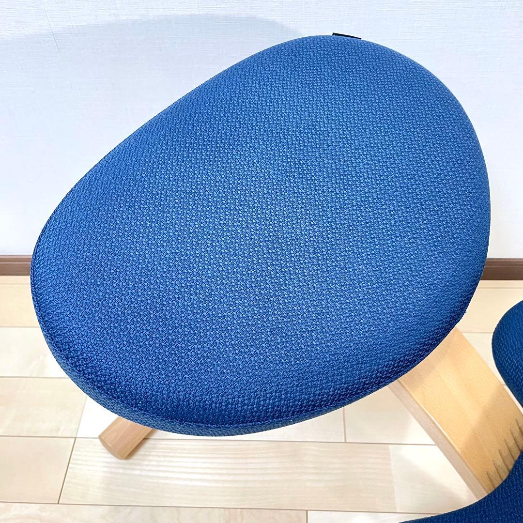 バランスラボ バランスチェア バランスイージー ネイビー中古美品