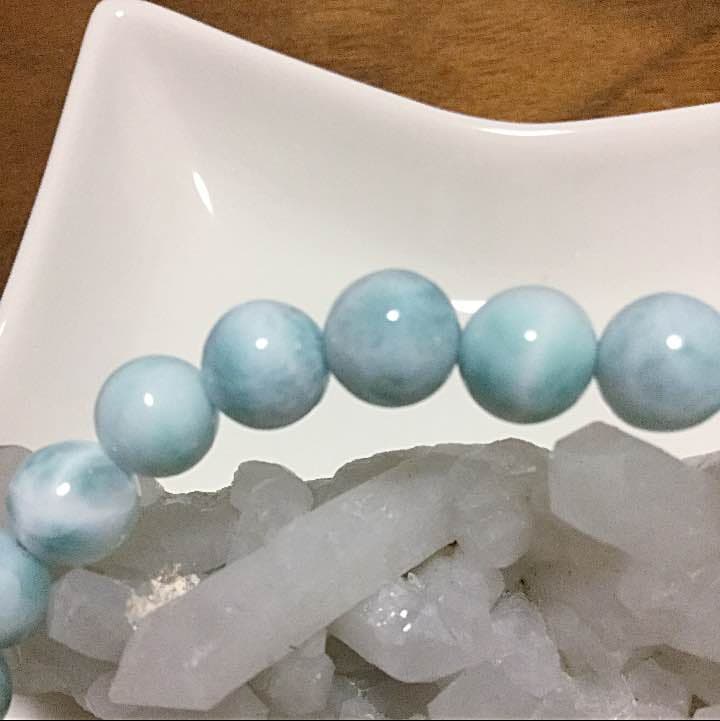 ラリマー ブレスレット