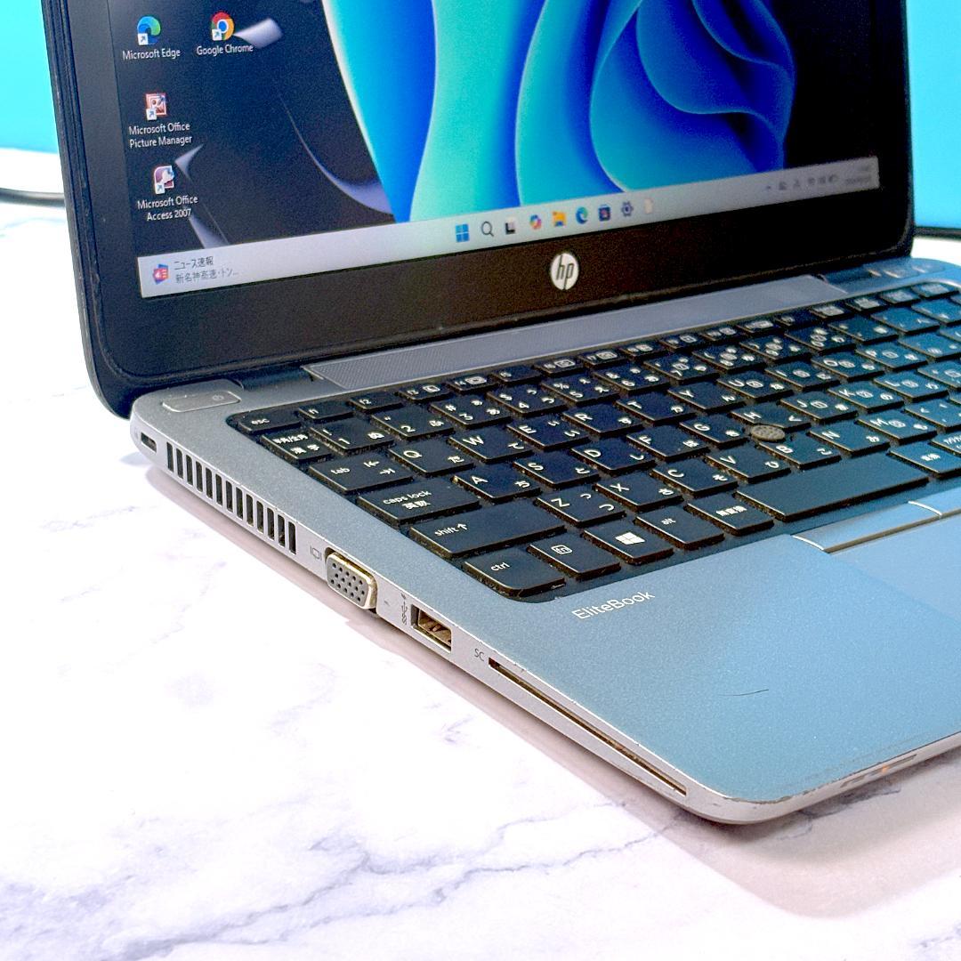 コンパクト★Corei5・8GB・SSD・カメラ・MSオフィス付・ノートパソコン
