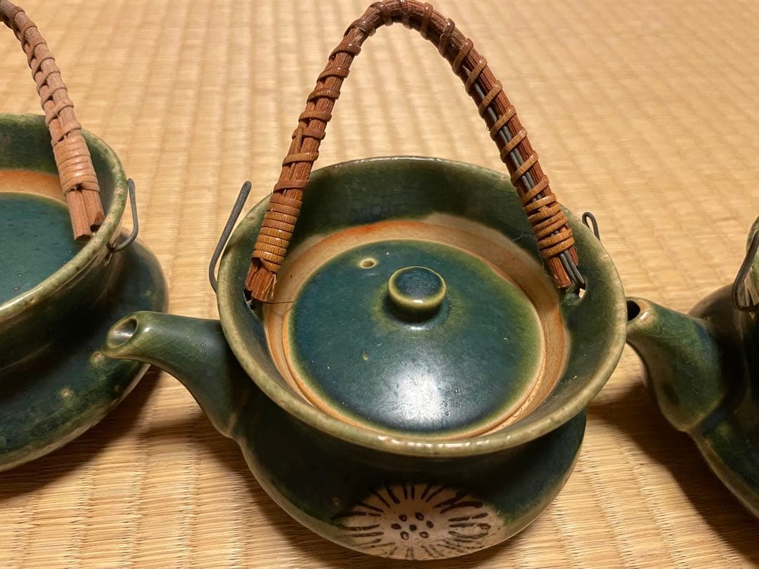 織部土瓶むし　土瓶蒸し