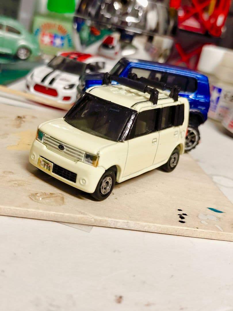 オーダーメイド受付♪ 思い出の愛車をミニカーで完全再現！ レジンジオラマ対応