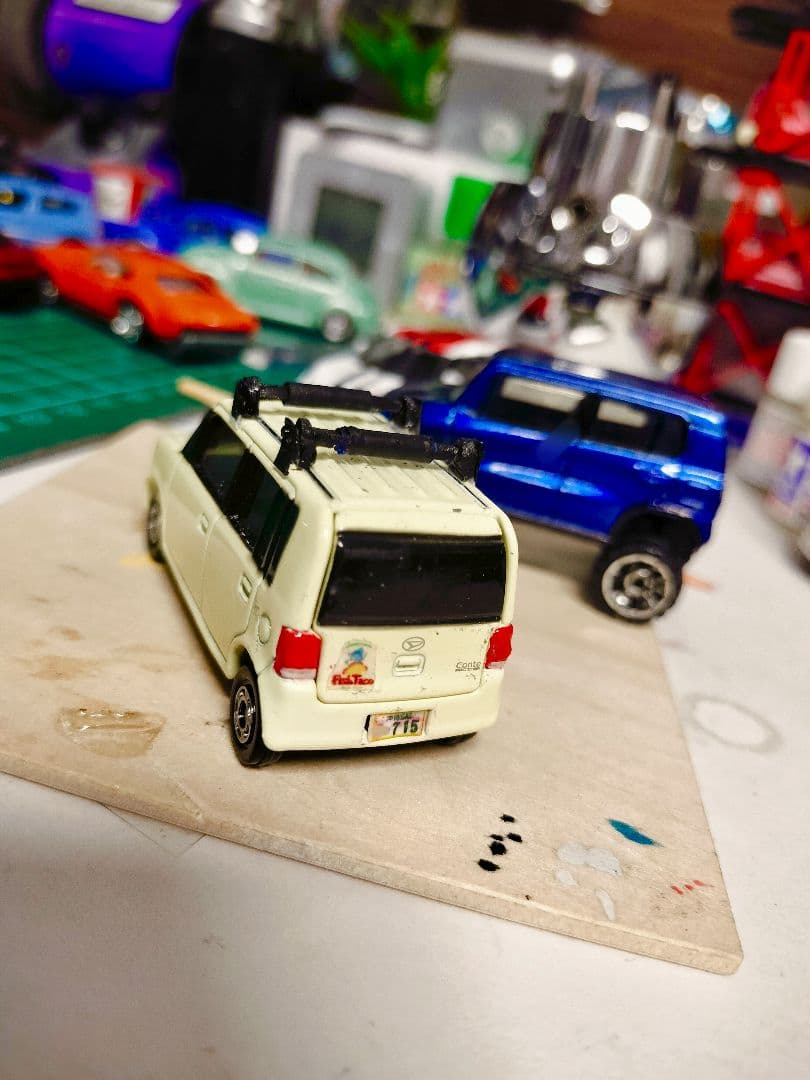 オーダーメイド受付♪ 思い出の愛車をミニカーで完全再現！ レジンジオラマ対応