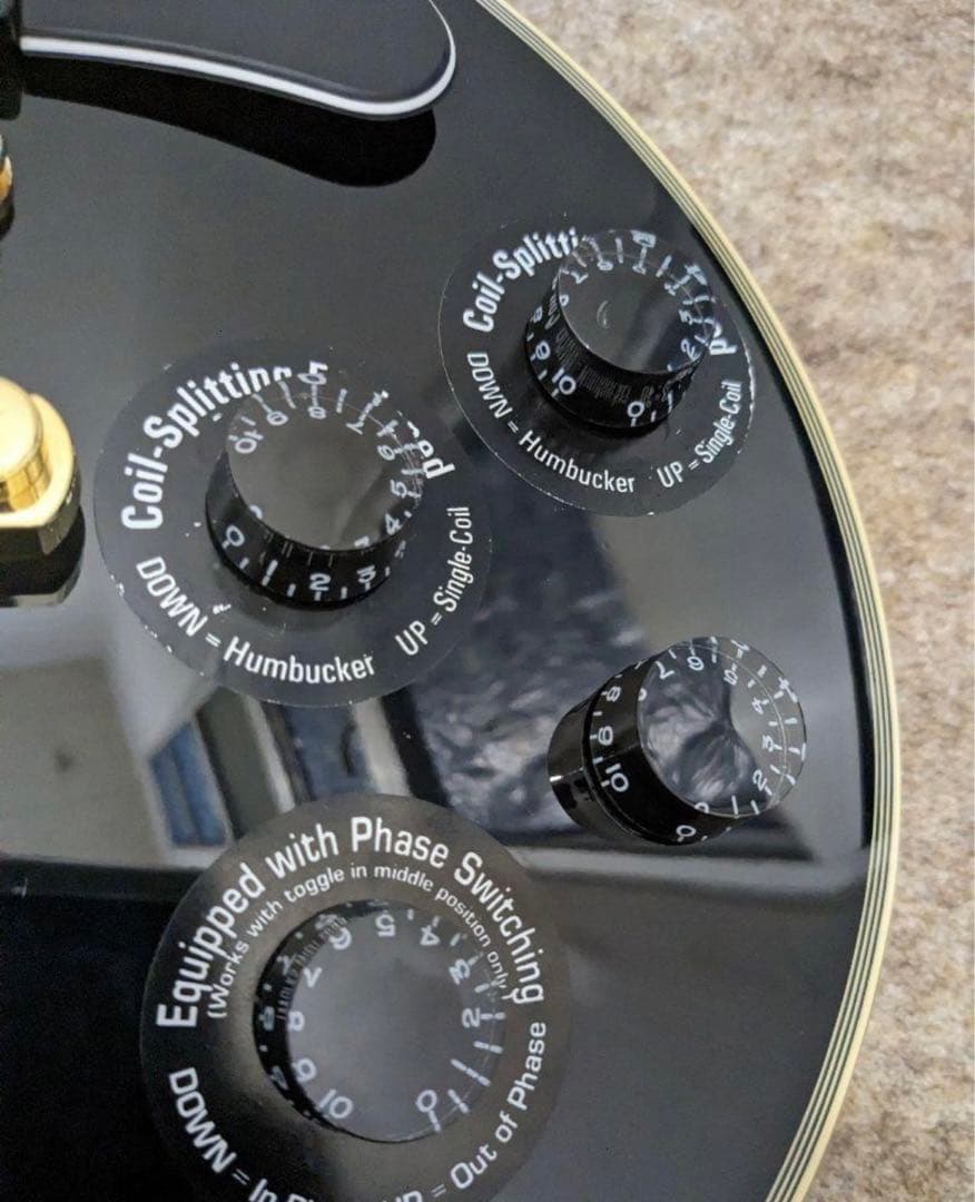 epiphone エピフォン　レスポールカスタムPro 2018 エボニー指板