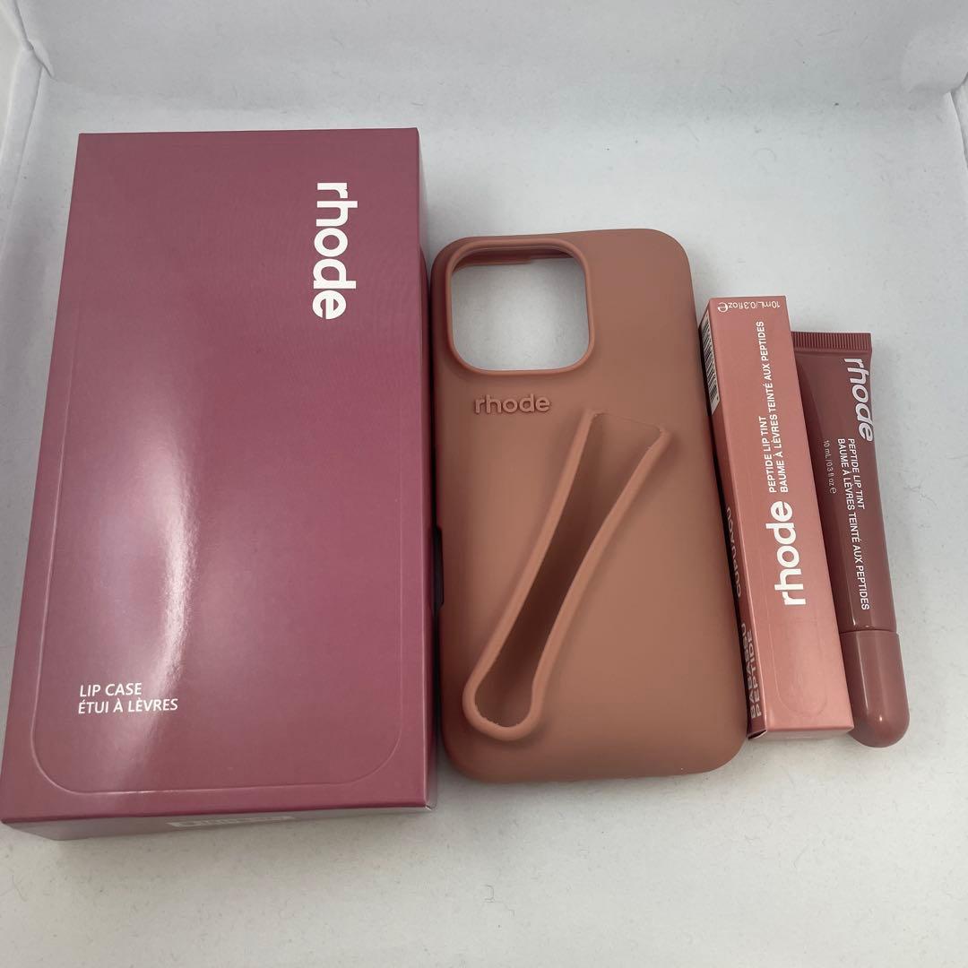 rhode iPhone16pro 対応ケース リップtoast