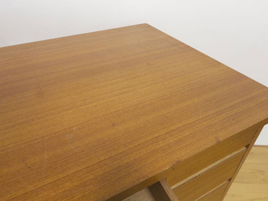 机　デスク　作業机　M073　古道具　古家具　ビンテージ　アンティーク　レトロ