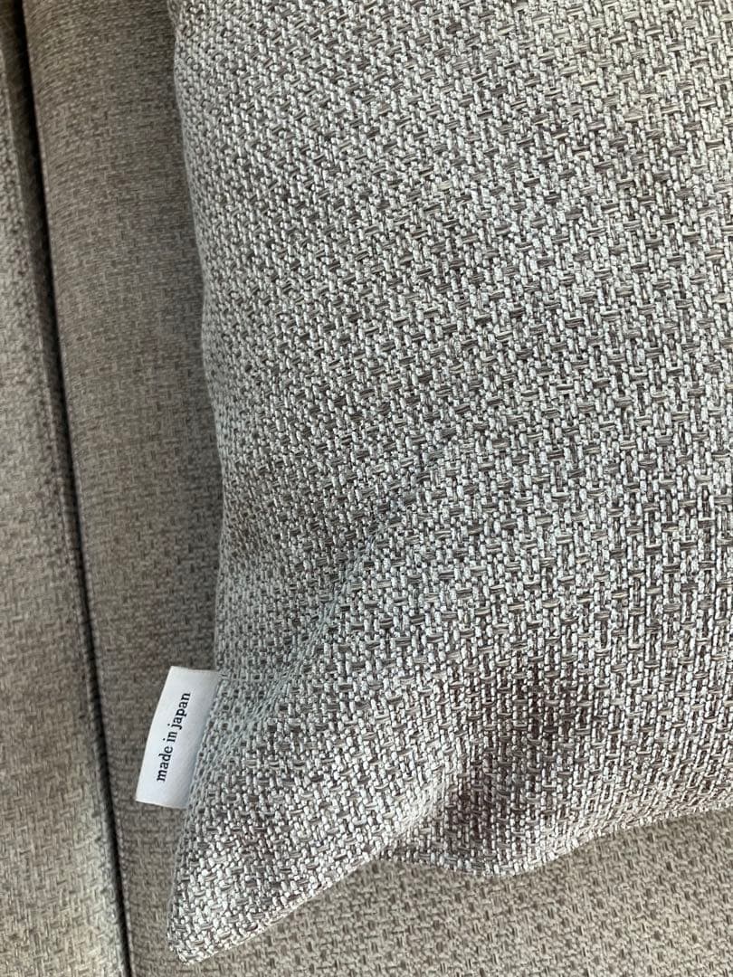 【2/2】 フランネルソファBRICKオットマン(クッション付き)