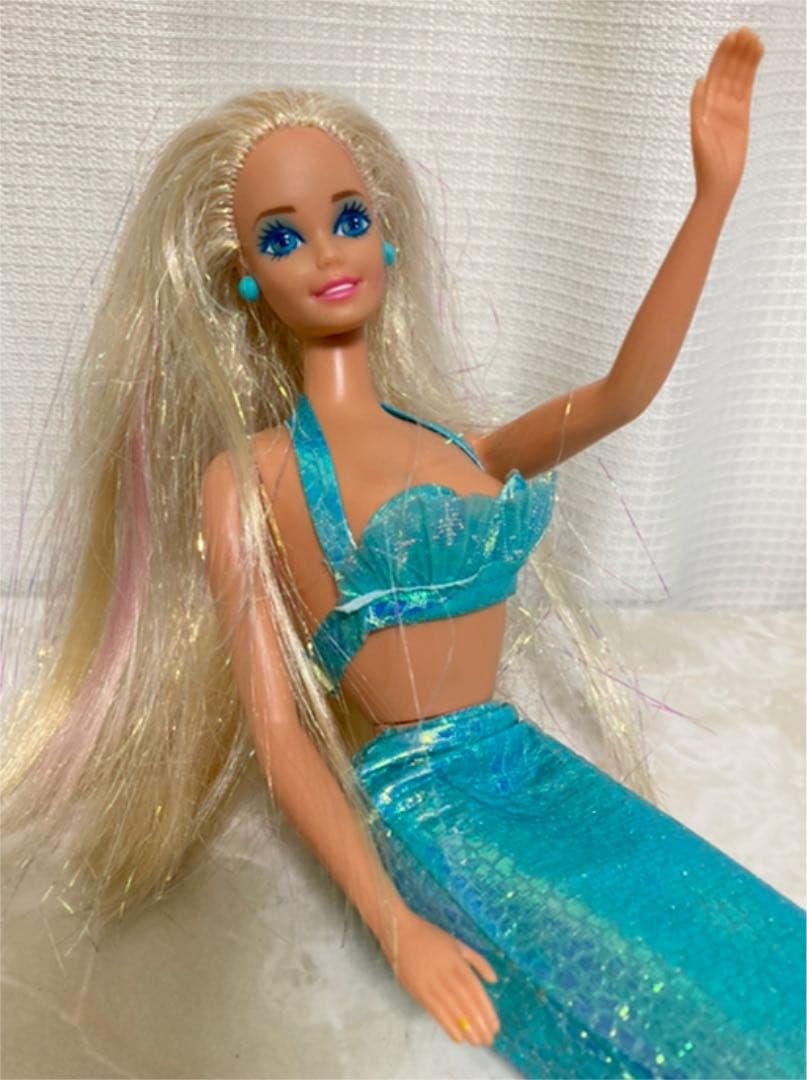 マーメイドバービーとミイラ男[ カスタム品 ]をコラボしました。レア