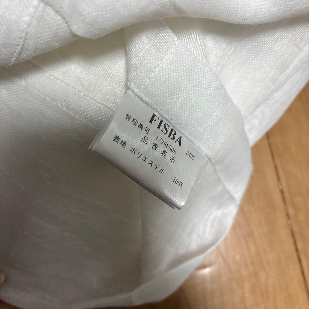 FISBAスイス製高級生地オーダーメイド　レースカーテン　両開き　④