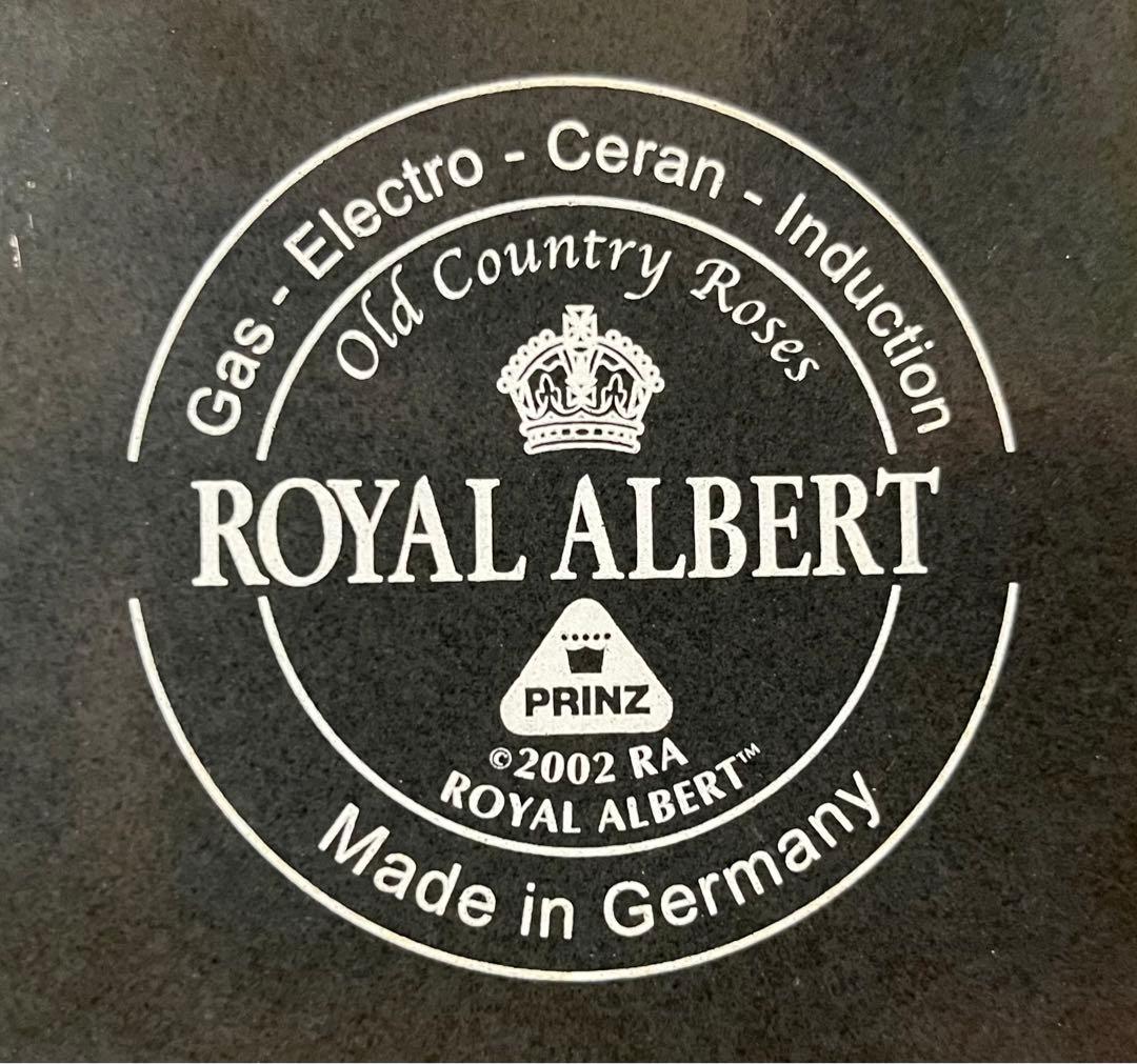 希少　ロイヤルアルバート　オールドカントリーローズ　ケトル　ヤカン　薬缶　琺瑯