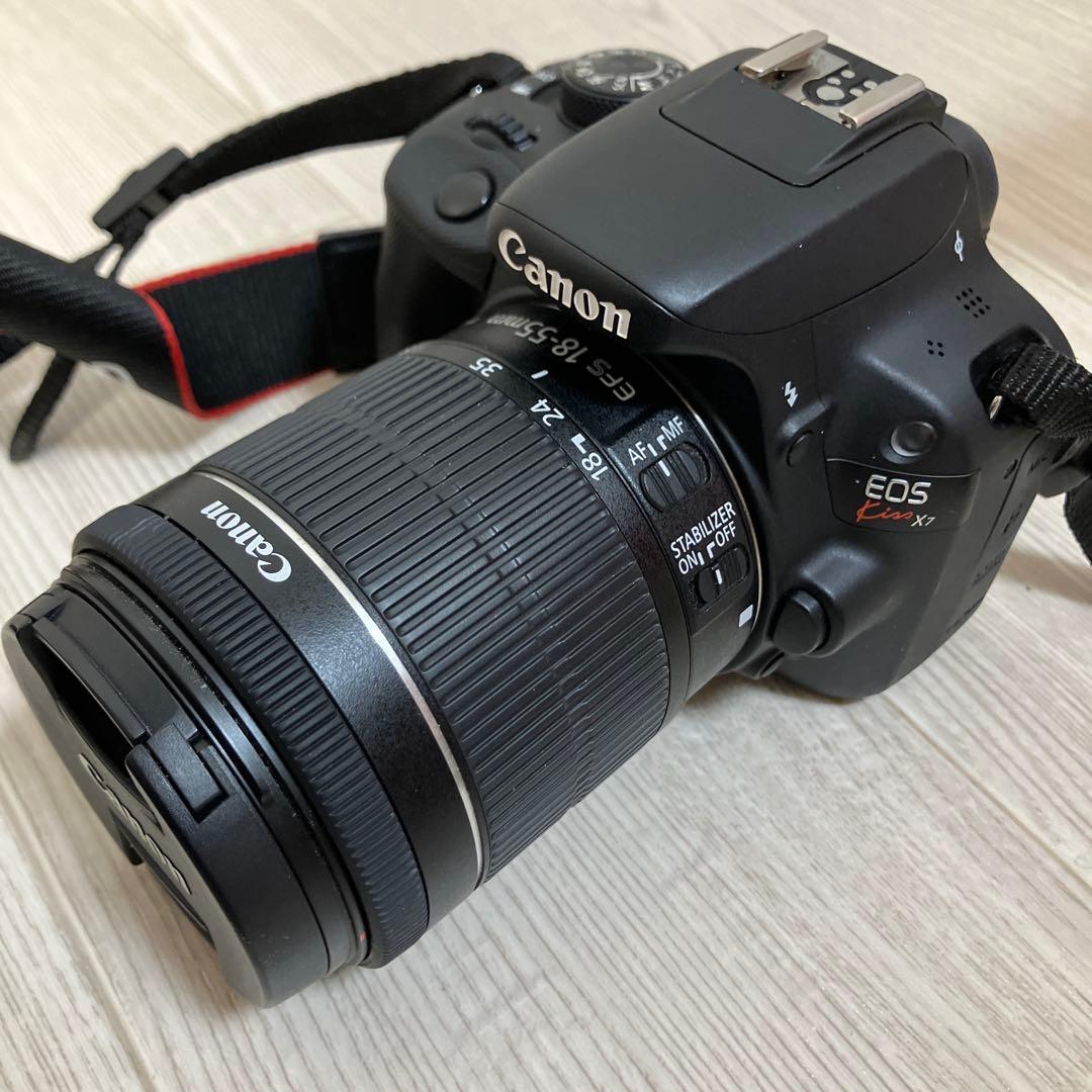 Canon EOS Kiss X7 本体 標準レンズ 充電器 バッテリー