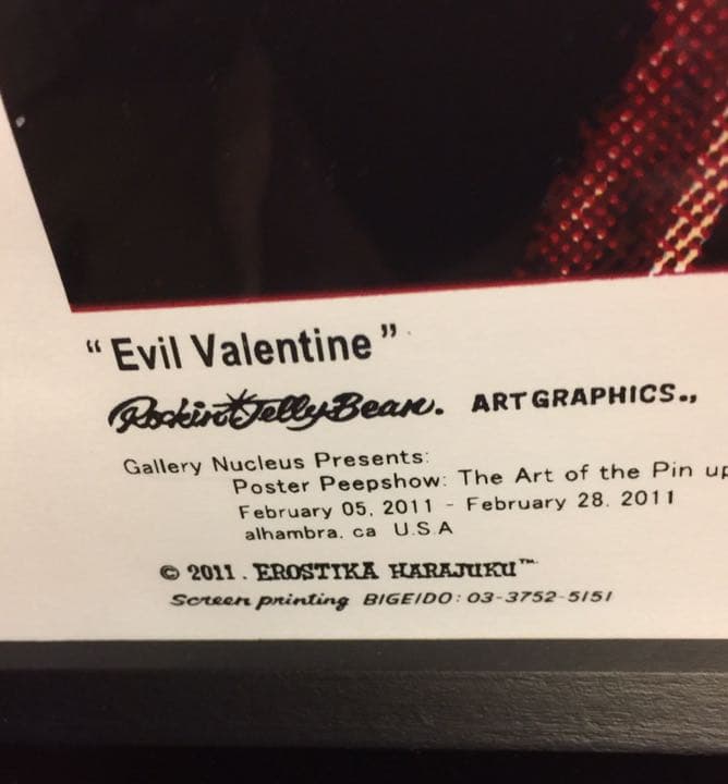 ロッキンジェリービーン Evil Valentine USAカラー ファースト