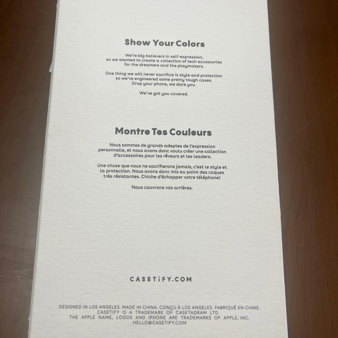 CASSETIFY iPhone用クリアケース