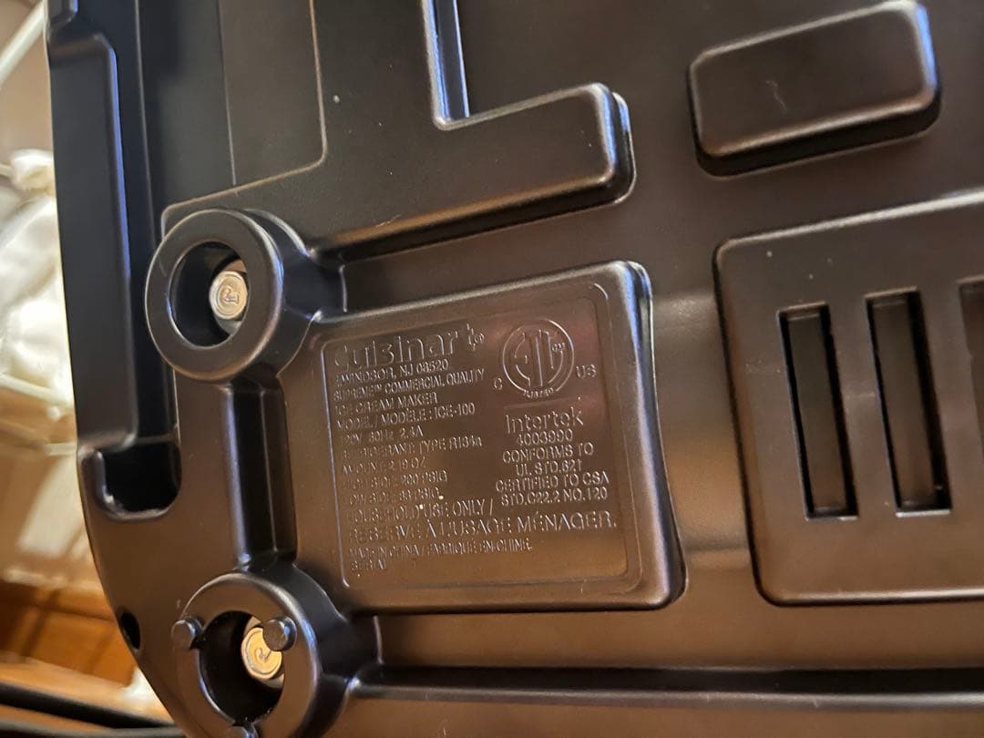 [値下げ]Cuisinart アイスクリームメーカー ICE-PRO100J