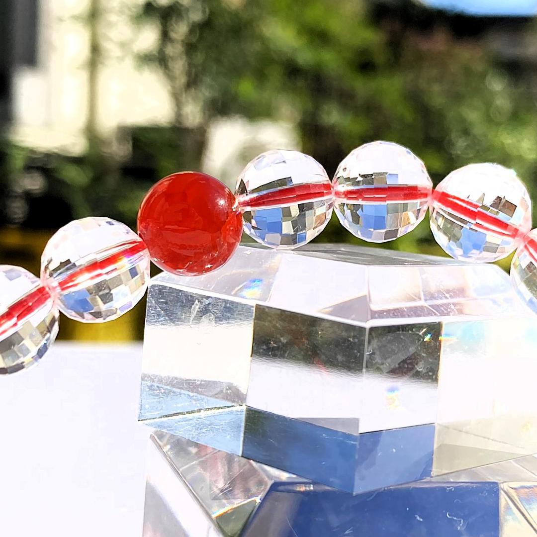 【燃える星の輝き】ファイヤーアゲート 天然石ブレスレット