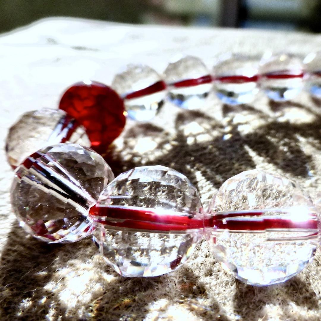 【燃える星の輝き】ファイヤーアゲート 天然石ブレスレット