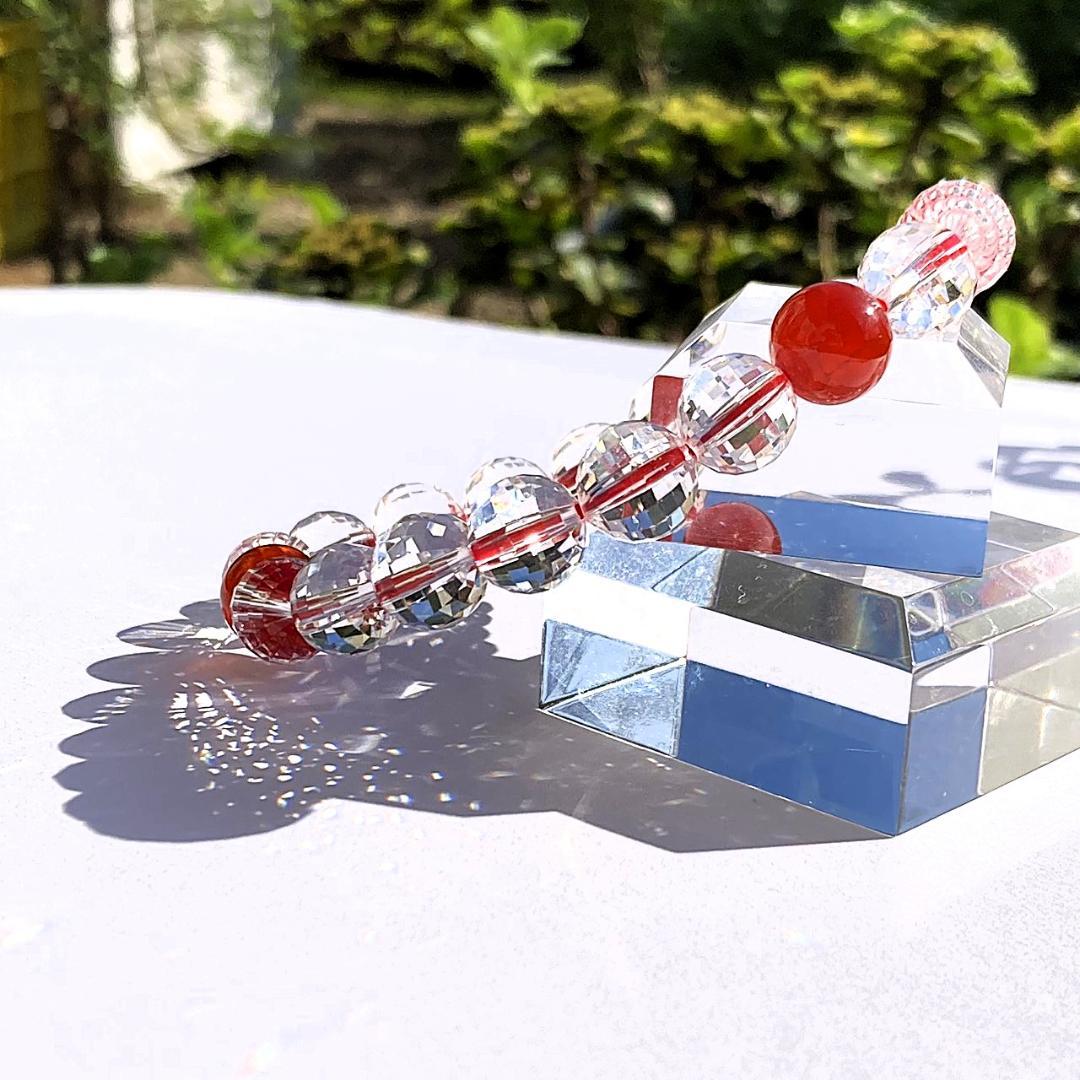 【燃える星の輝き】ファイヤーアゲート 天然石ブレスレット