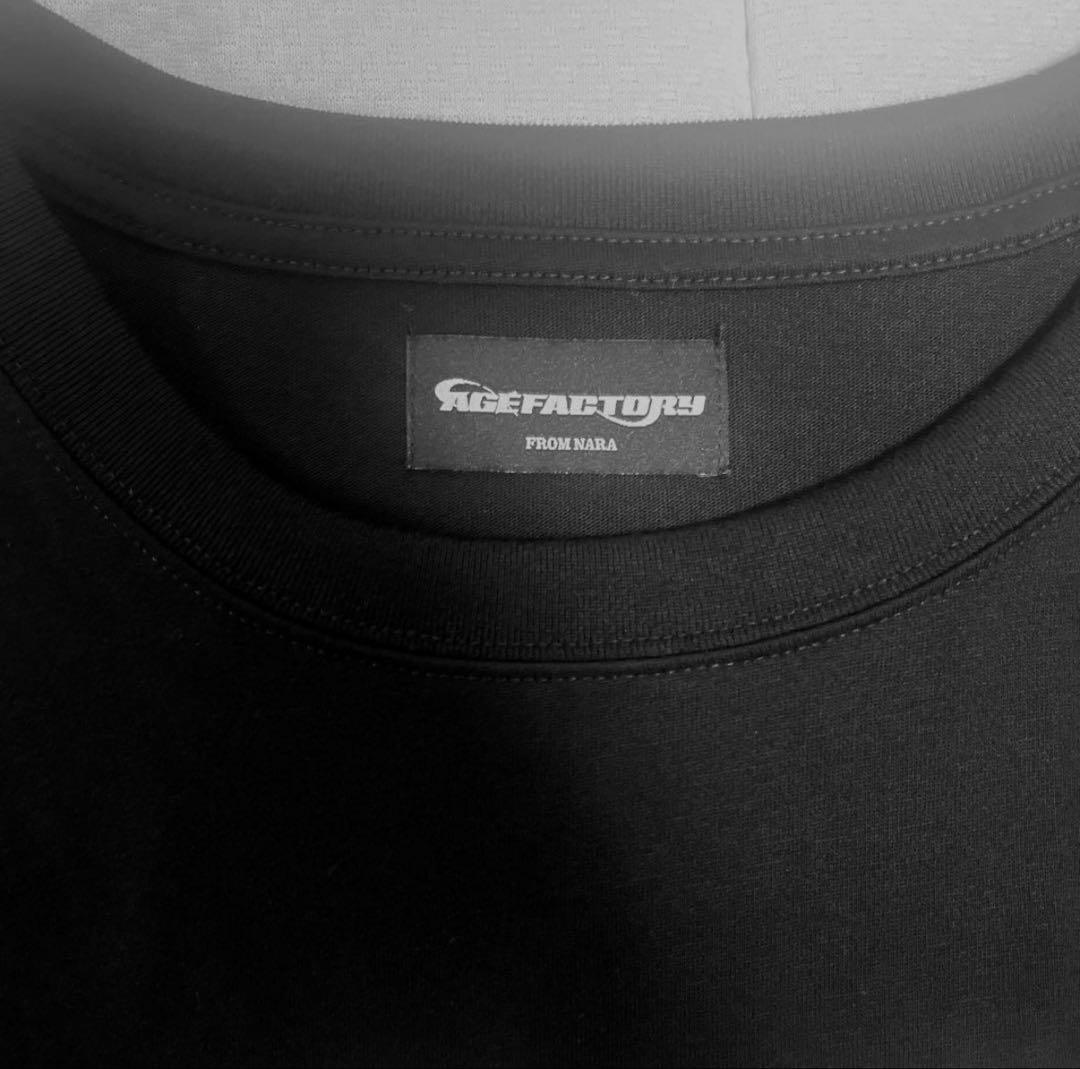 Age Factory ICED Logo Tシャツ XL ブラック