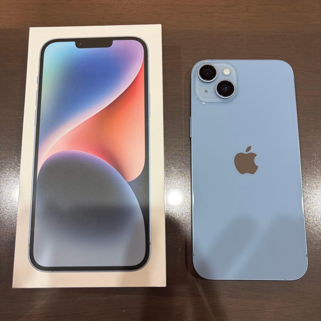 Apple iPhone 14 Plus 256GB ブルーSIMフリー　超美品
