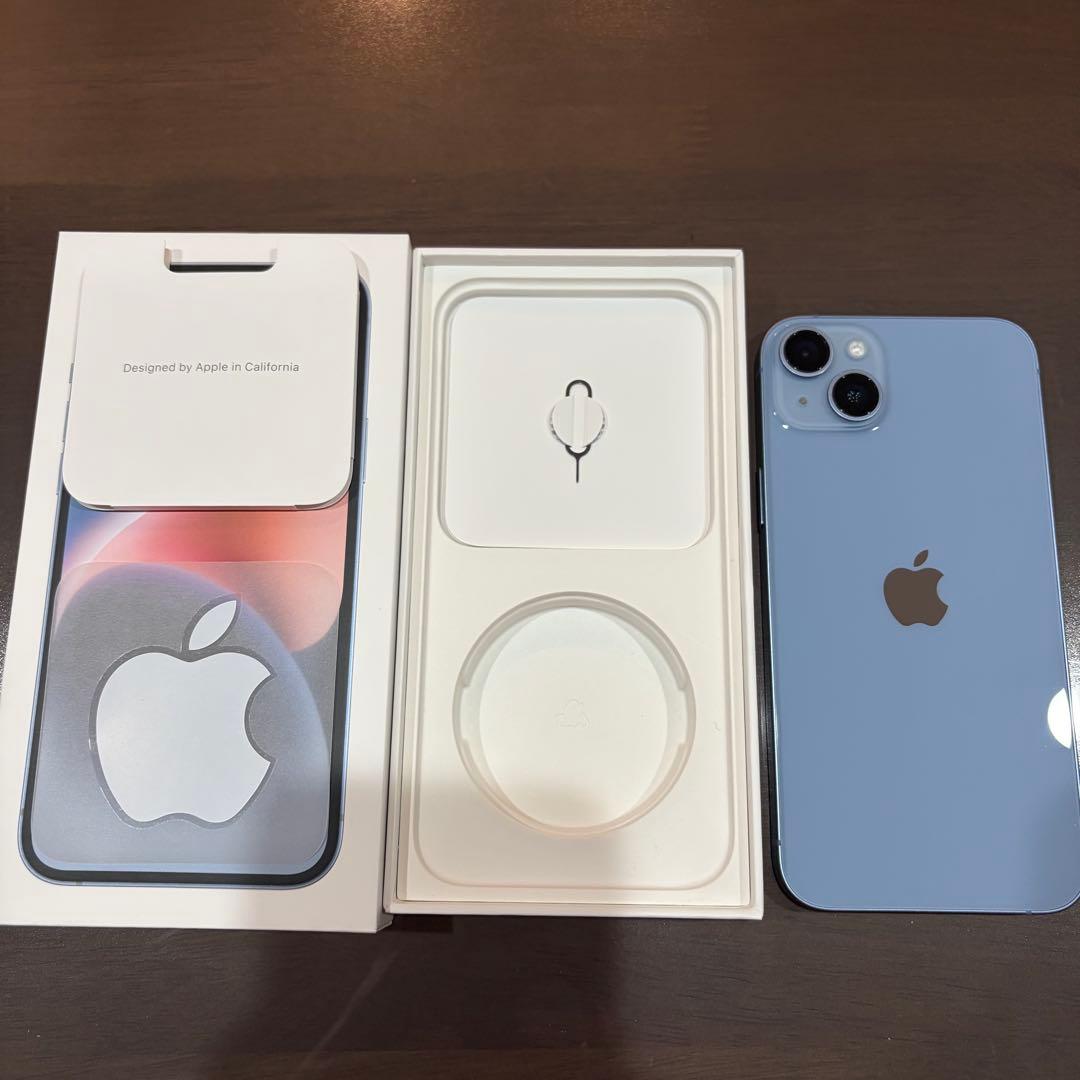 Apple iPhone 14 Plus 256GB ブルーSIMフリー　超美品