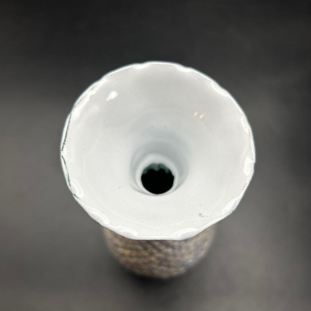 【希少】ミーナーカーリー 花瓶　フラワーベース　ペルシャ　箱付き　レア