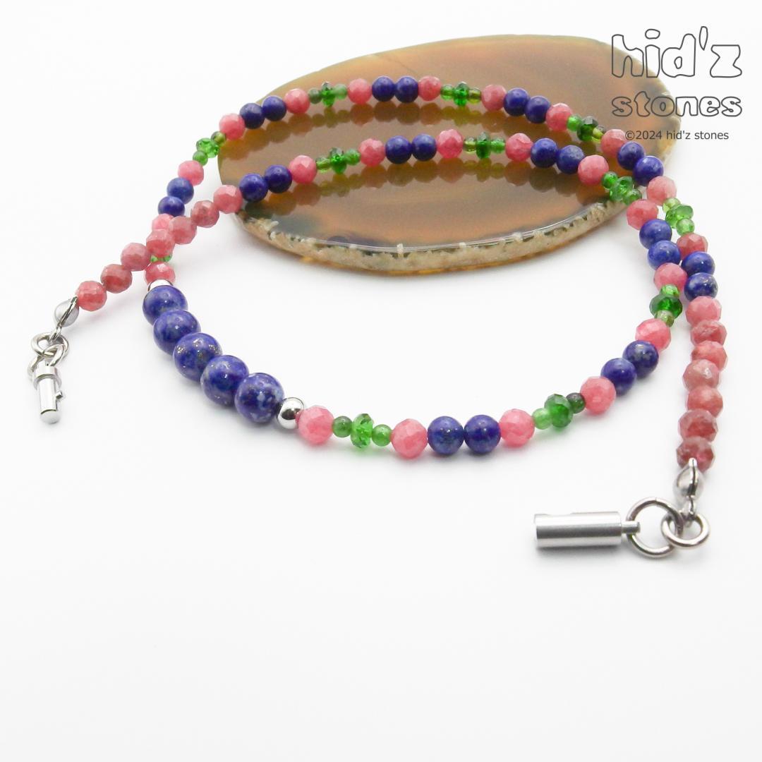 ◆一点もの天然石ネックレス:BySC-031