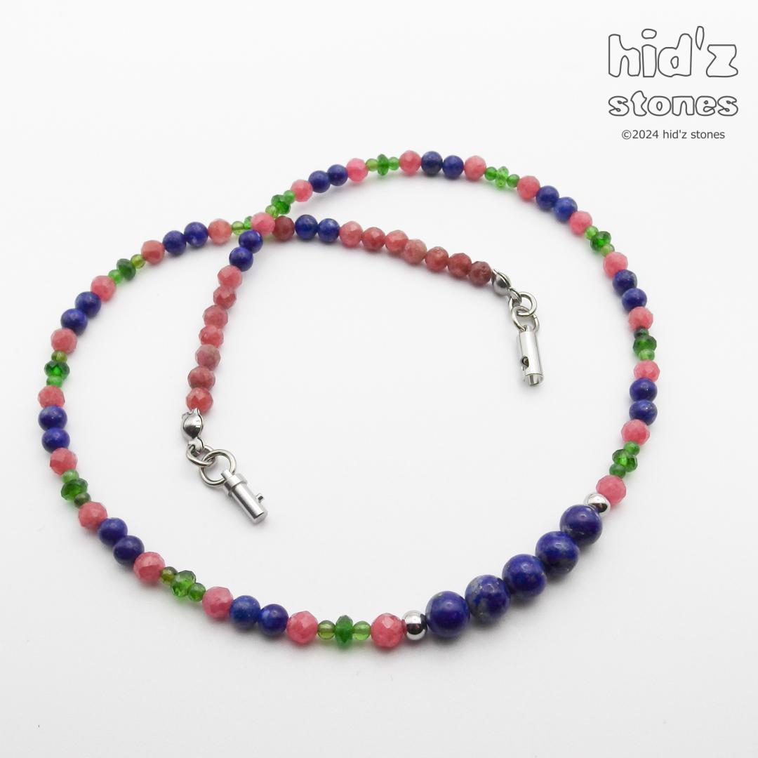 ◆一点もの天然石ネックレス:BySC-031