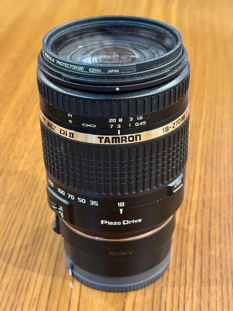 【HIKARI】TAMRON18-270mmレンズ ＋アダプタLA-EA3