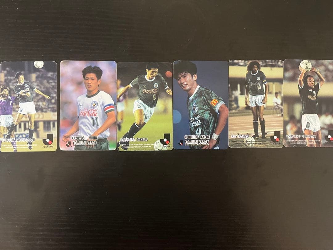【希少】Jリーグカード 1992年　読売ヴェルディ