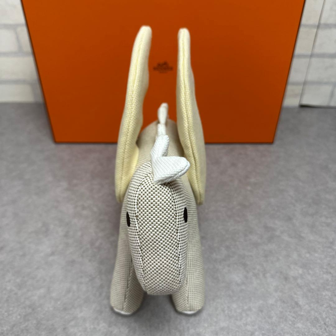 ★極美品★HERMES エルメス エポペ ドラゴン ぬいぐるみ ベージュ