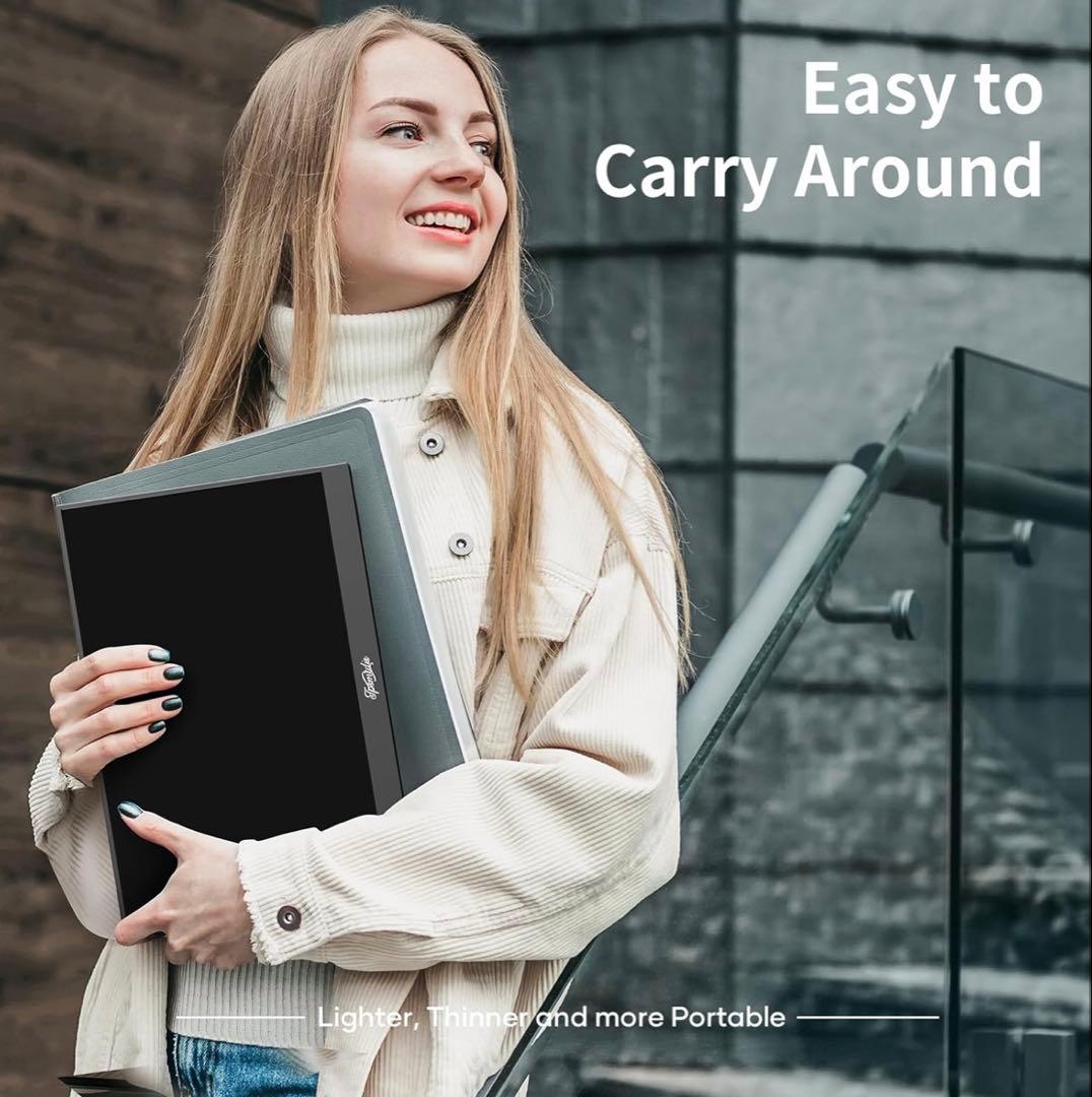 最新版★15.6インチ　ポータブルモニター　超薄型　軽量　保護カバー　スピーカー