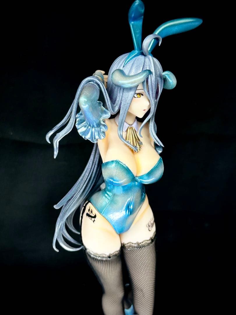 オーバーロード アルベド バニー フィギュア リペイント リメイク