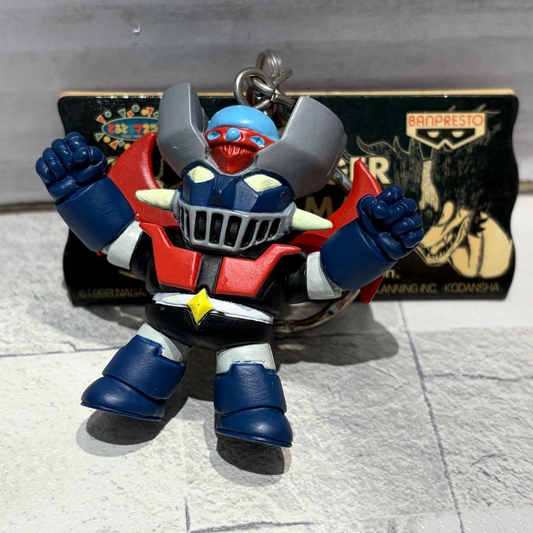 バンプレストマジンガー・デビルマン フィギュアキーホルダー 全7種 コンプセット