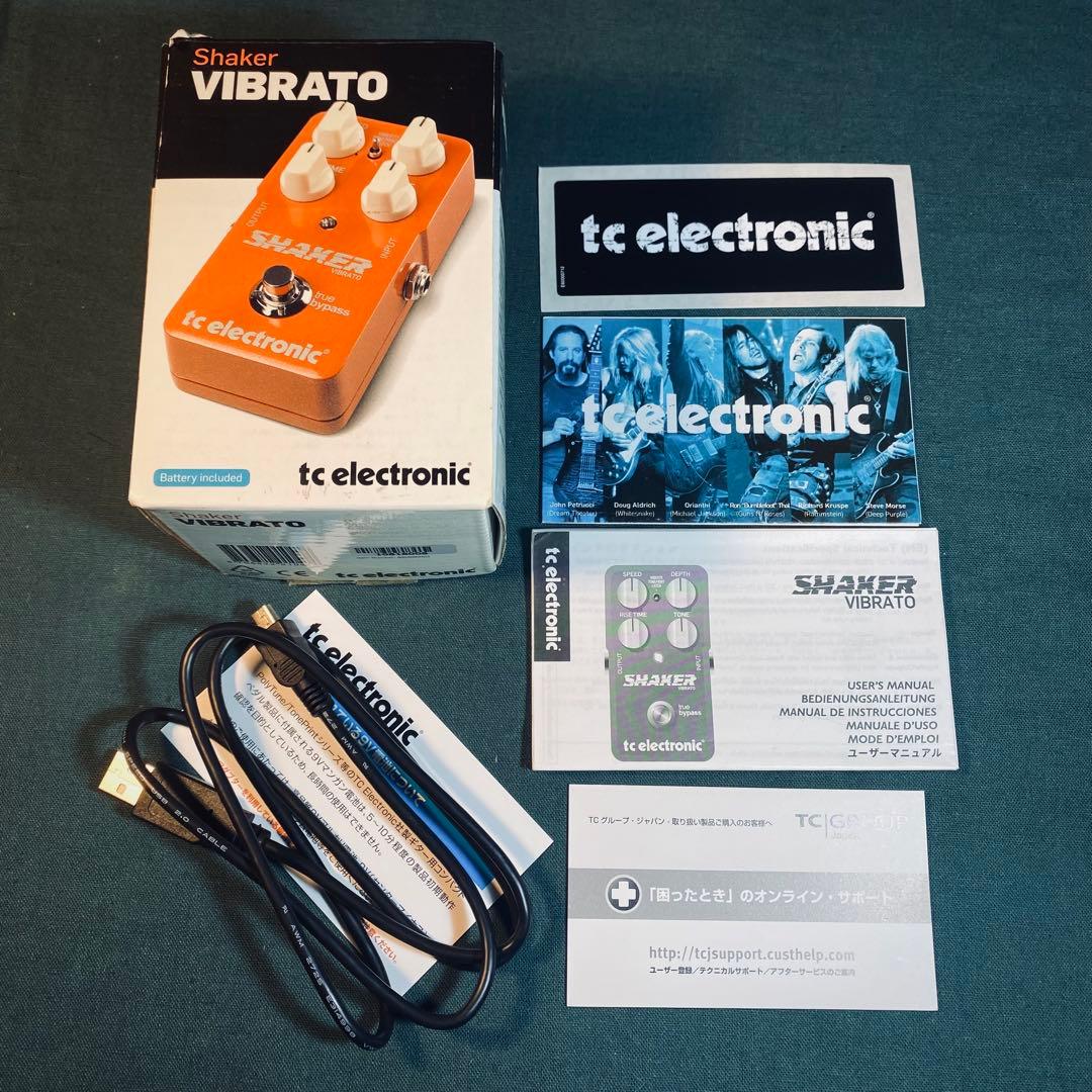 ギター tc electronic SHAKER / Vibrato