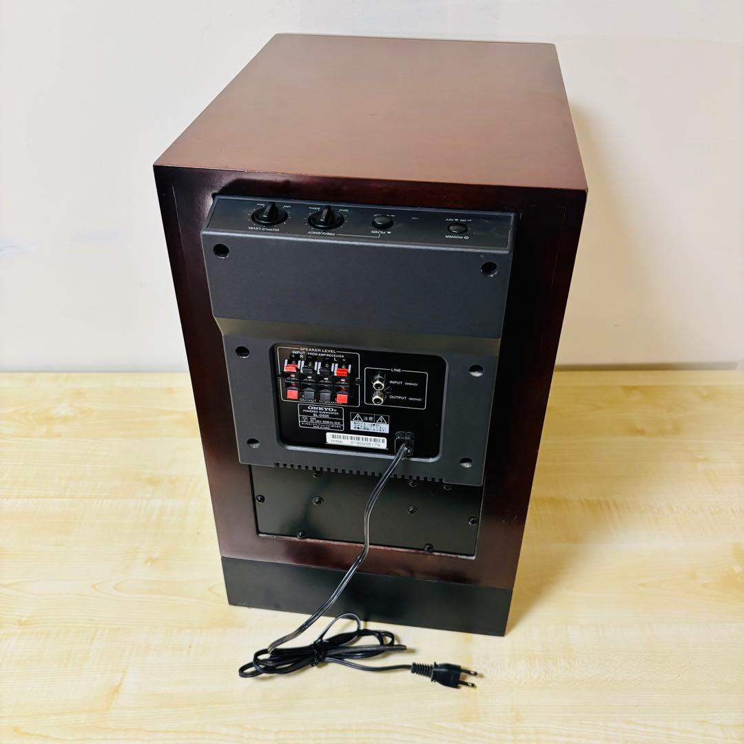 ONKYO サブウーファーシステム SL-A250 送料込み