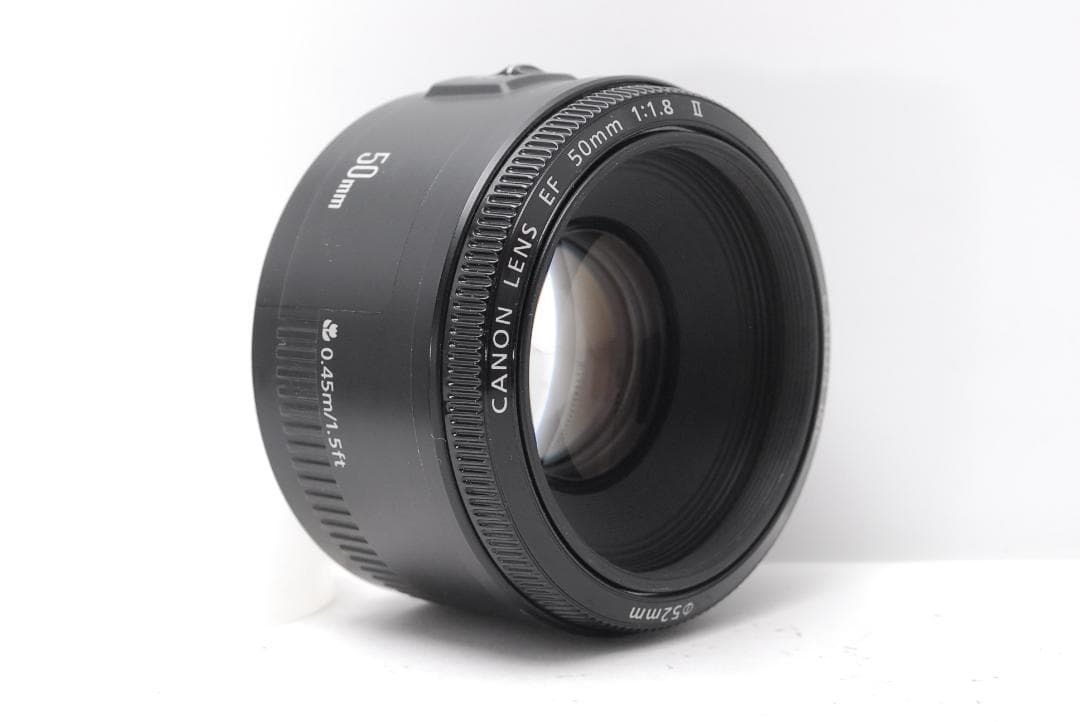 背景ボケが簡単に　大人気単焦点レンズ　Canon EF 50mm Ⅱ F1.8