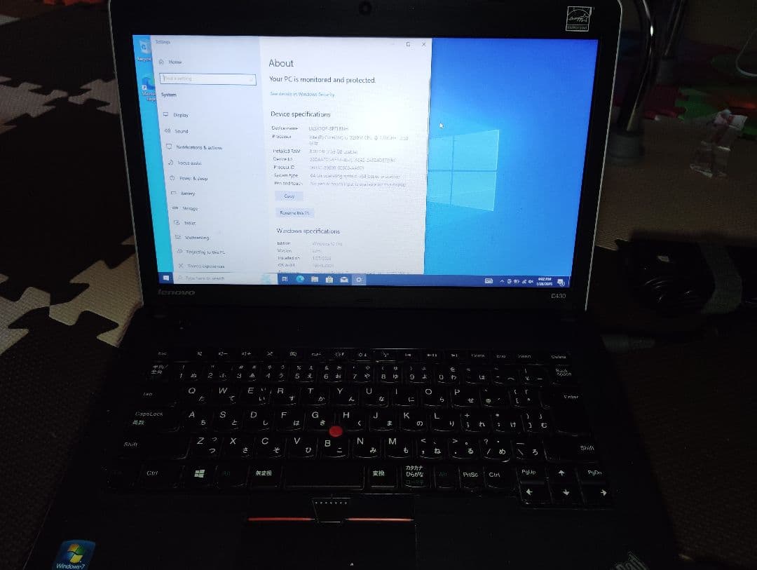 lenovo core i5メモリ8GB SSD_20