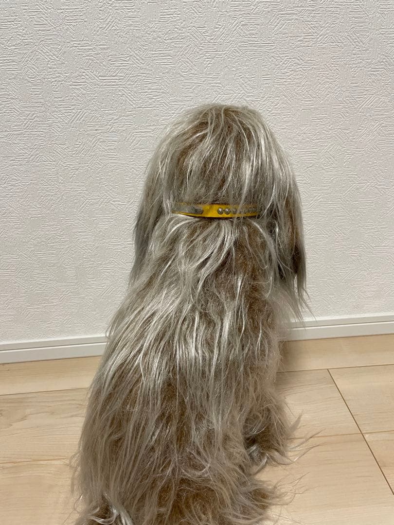 アフガンハウンド　高級ぬいぐるみ　リアルぬいぐるみ　番犬がわり