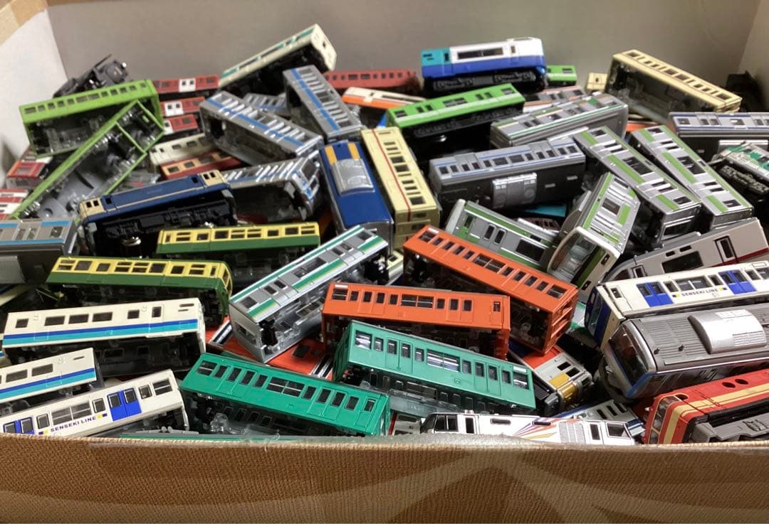 bトレ　bトレインショーティー　ジャンク車両　大量