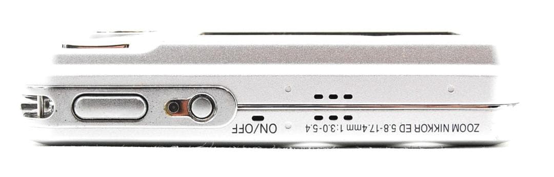 【美品/動作確認済】Nikon CoolPix S1シルバー バッテリー充電器付