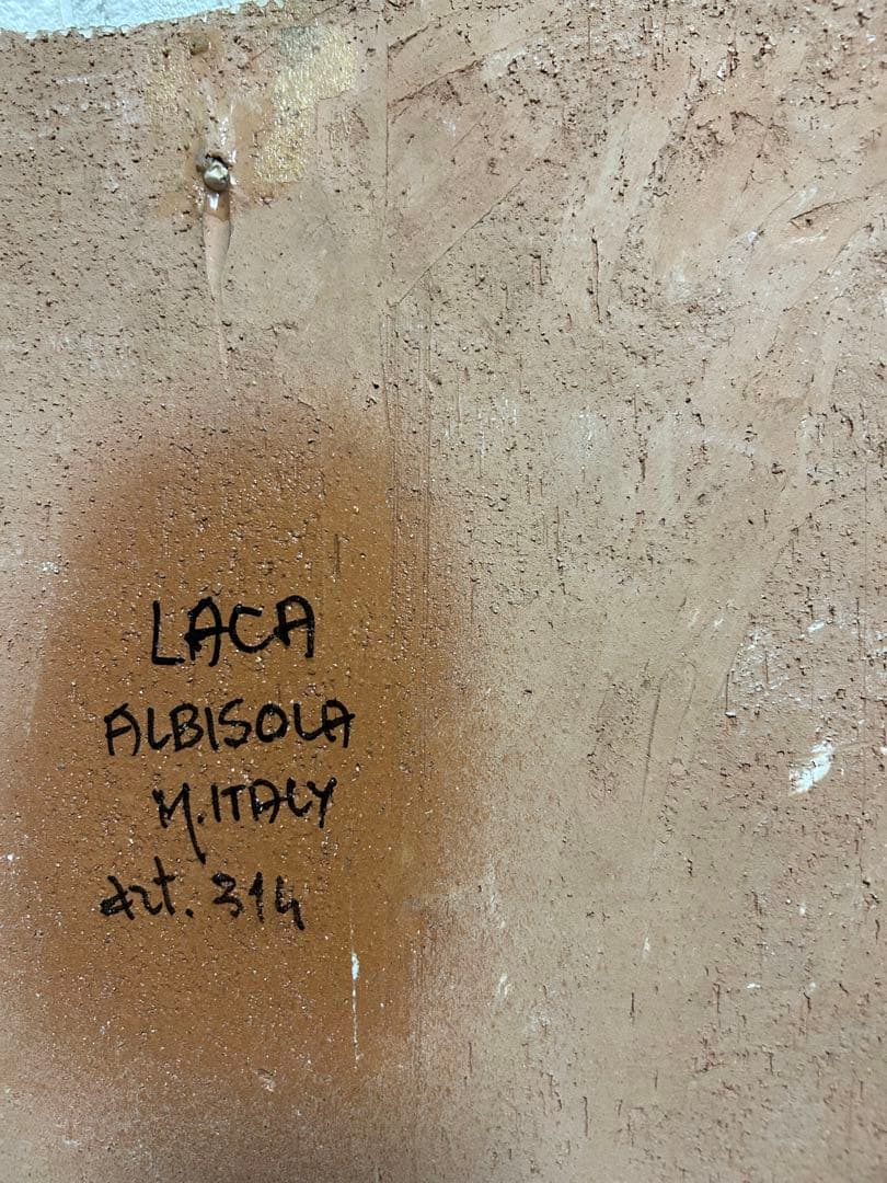 レア品　イタリア　G. Carell 風景画 街並み　陶板絵