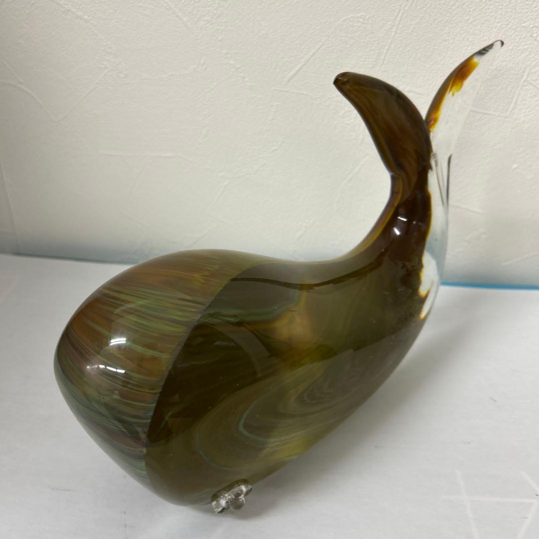 ムラーノガラス　　クジラ