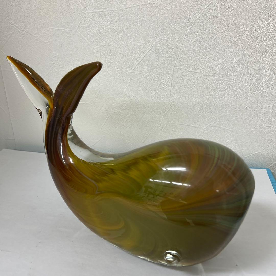ムラーノガラス　　クジラ